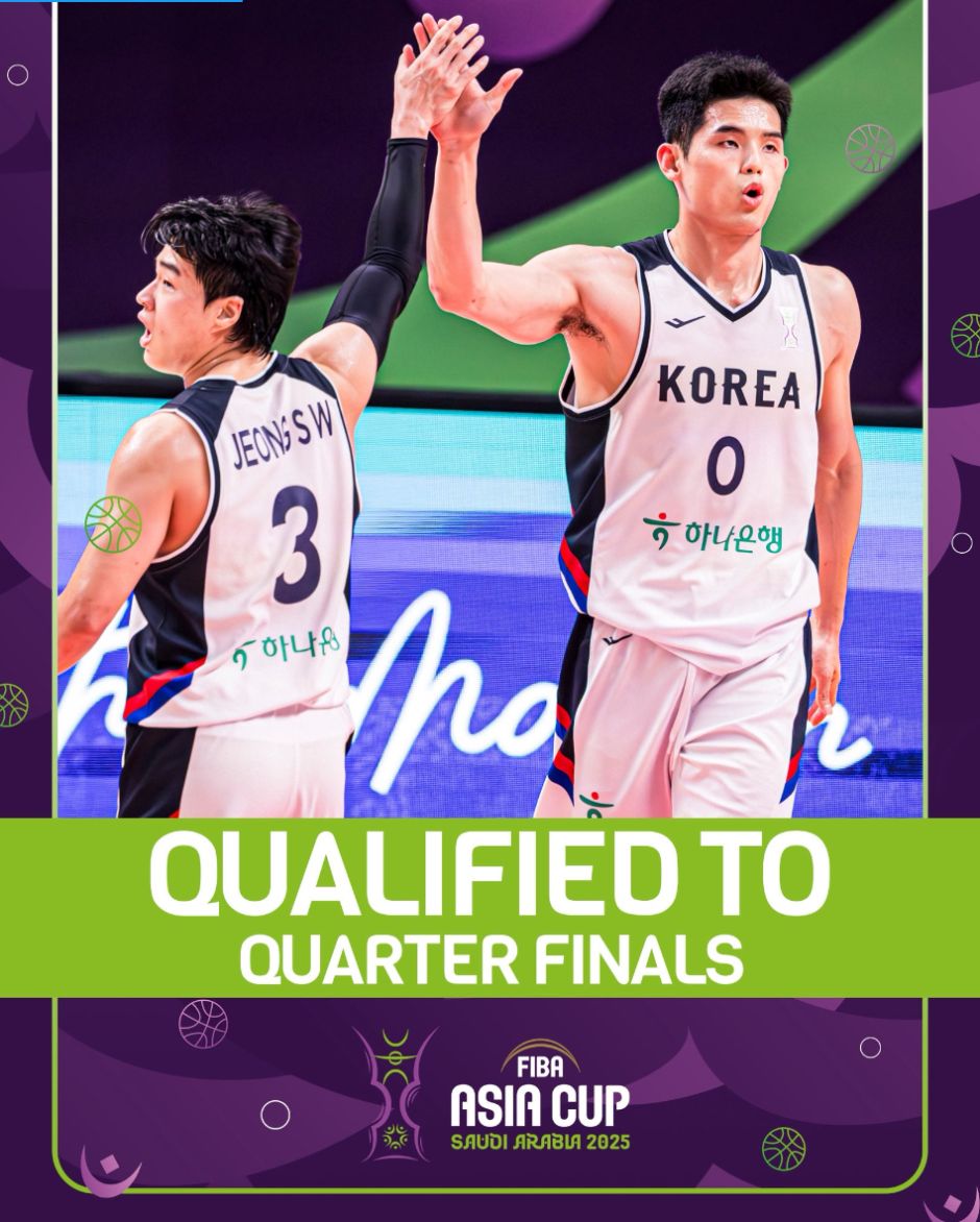 三点拿下韩, 上一届亚洲